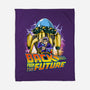 Back From The Future-none fleece blanket-joerawks