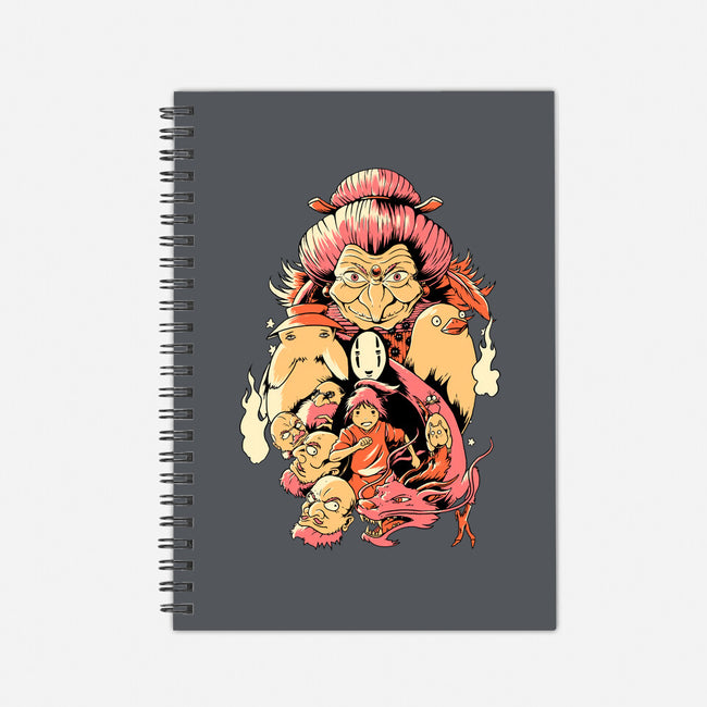 Spirited Character-none dot grid notebook-Suart
