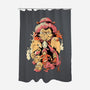 Spirited Character-none polyester shower curtain-Suart