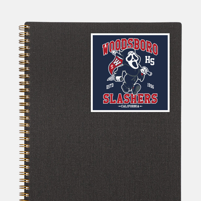 Woodsboro Slashers-none glossy sticker-Nemons