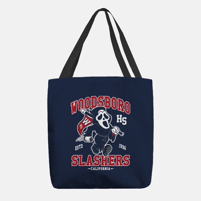 Woodsboro Slashers-none basic tote bag-Nemons