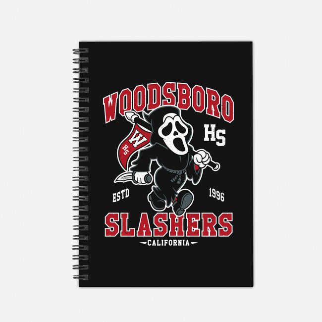 Woodsboro Slashers-none dot grid notebook-Nemons