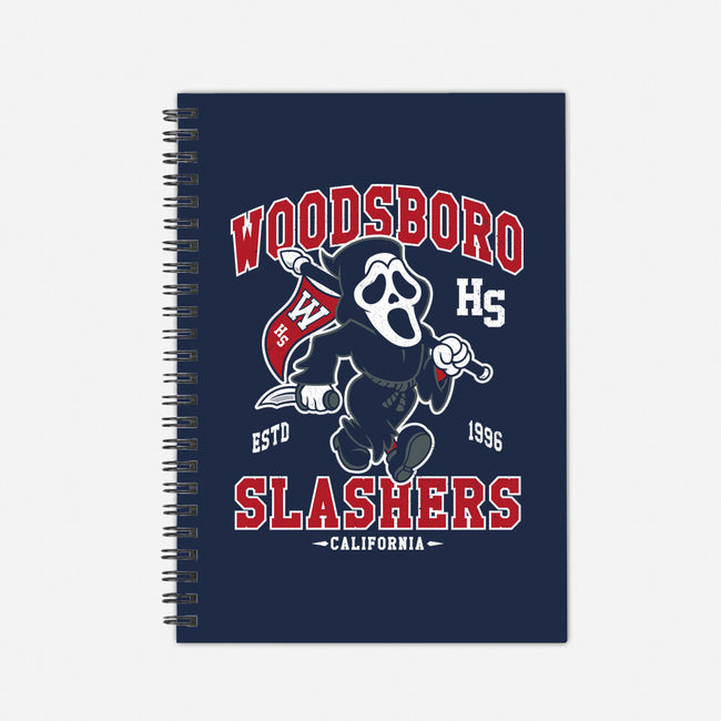 Woodsboro Slashers-none dot grid notebook-Nemons