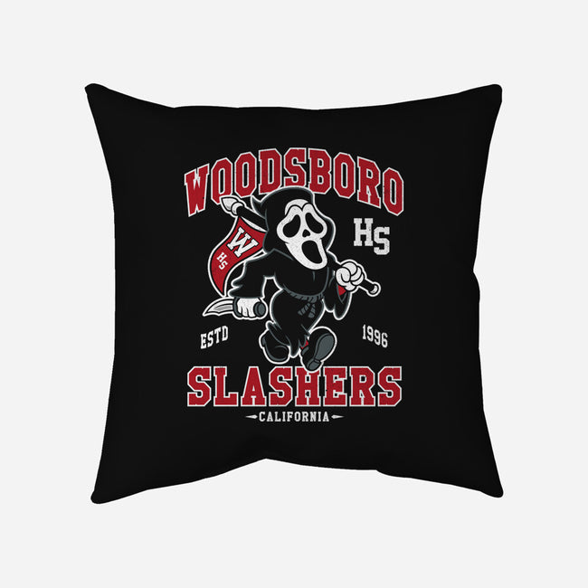 Woodsboro Slashers-none removable cover w insert throw pillow-Nemons