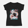 The Dragon-womens v-neck tee-yumie