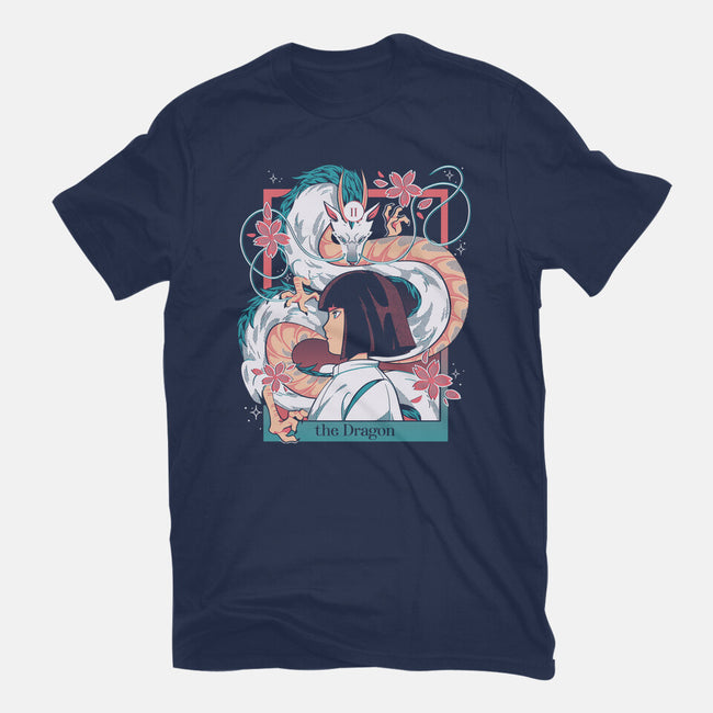 The Dragon-womens fitted tee-yumie