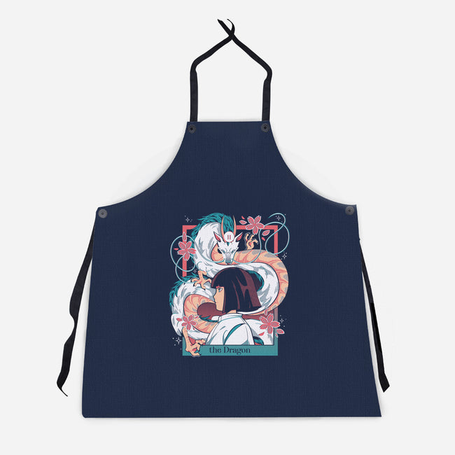 The Dragon-unisex kitchen apron-yumie