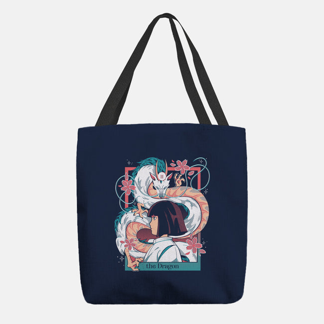 The Dragon-none basic tote bag-yumie