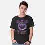 Meowssage In A Bottle-mens basic tee-yumie