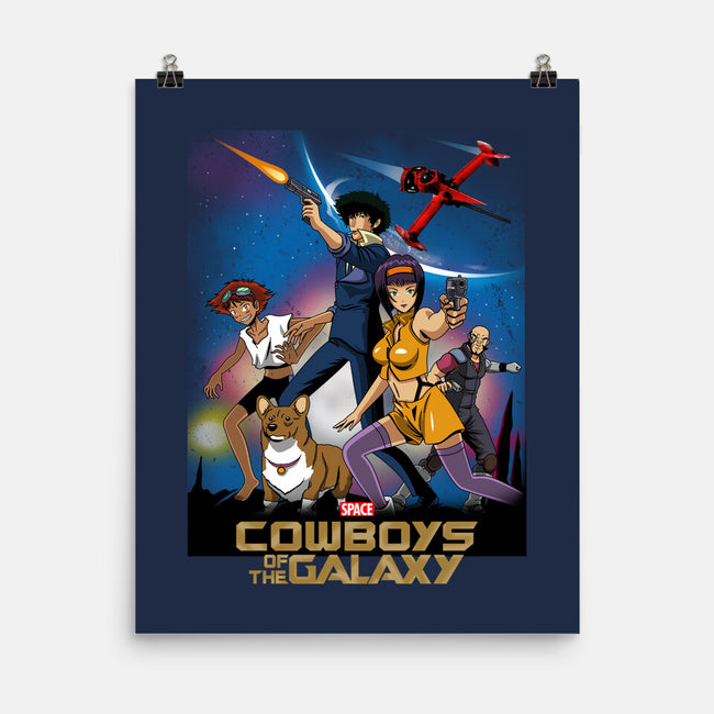Space Cowboys Of The Galaxy-none matte poster-Boggs Nicolas
