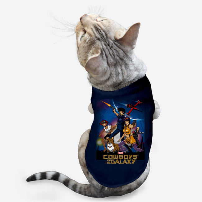 Space Cowboys Of The Galaxy-cat basic pet tank-Boggs Nicolas