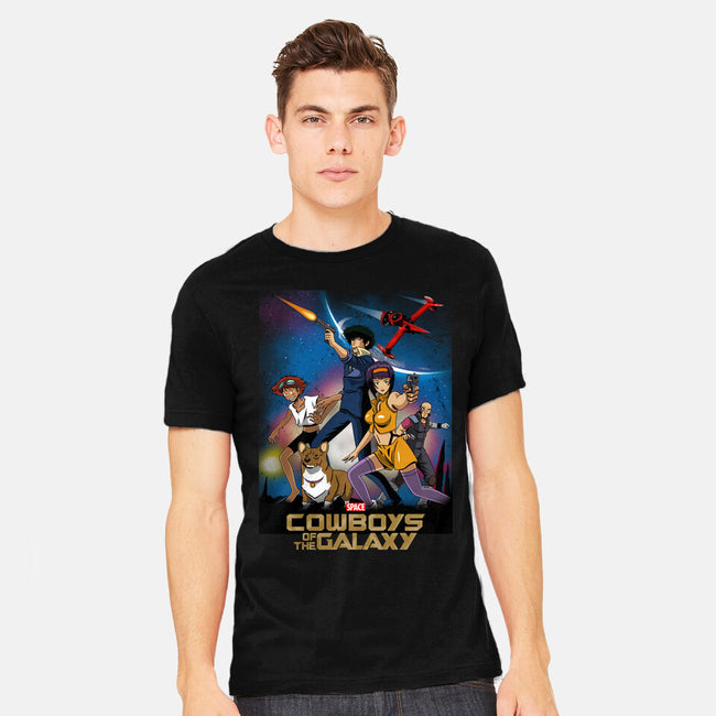 Space Cowboys Of The Galaxy-mens heavyweight tee-Boggs Nicolas