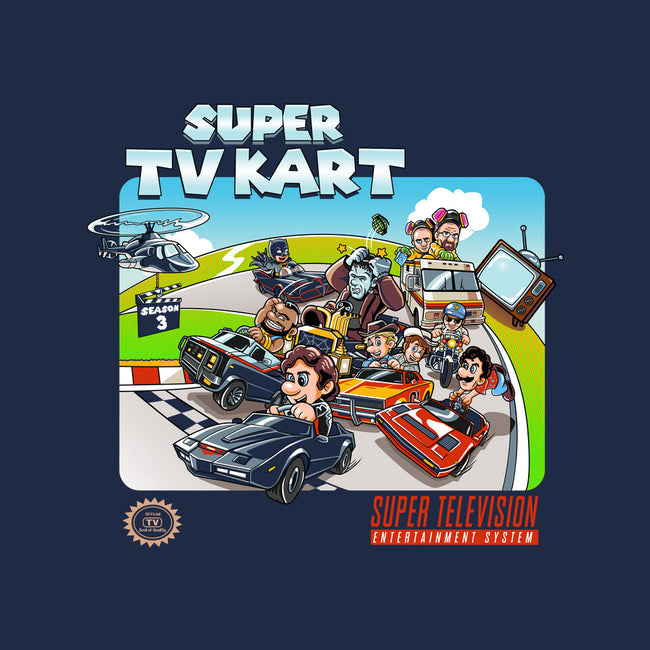 Super Tv Kart-baby basic tee-goodidearyan