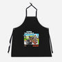 Super Tv Kart-unisex kitchen apron-goodidearyan