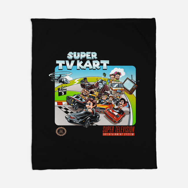 Super Tv Kart-none fleece blanket-goodidearyan