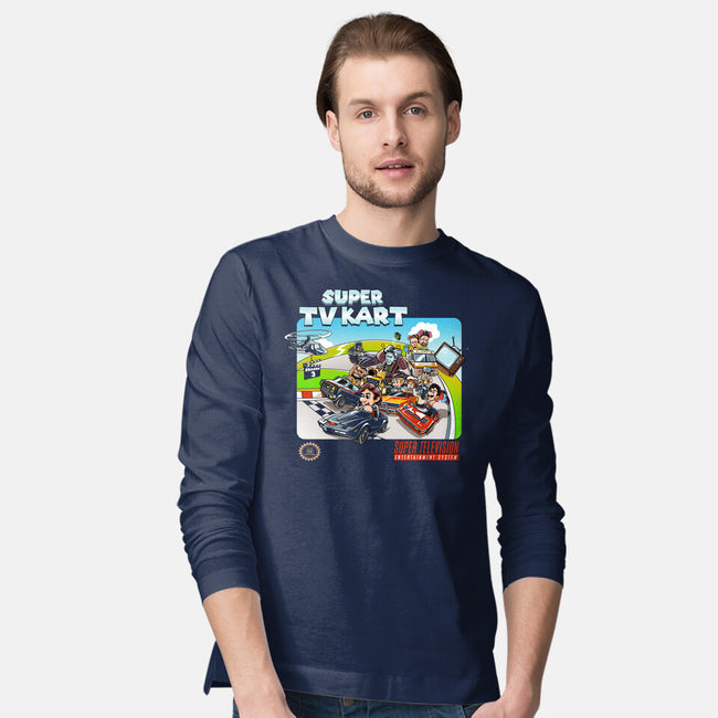 Super Tv Kart-mens long sleeved tee-goodidearyan