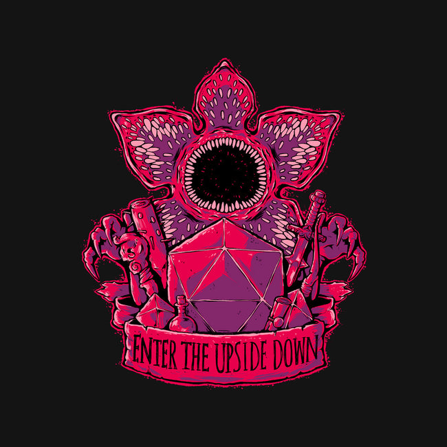 Enter The Upside Down-none drawstring bag-xMorfina