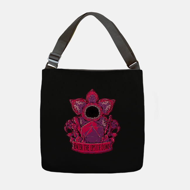 Enter The Upside Down-none adjustable tote bag-xMorfina