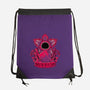 Enter The Upside Down-none drawstring bag-xMorfina