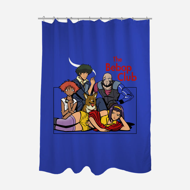 Bebop Club-none polyester shower curtain-Boggs Nicolas