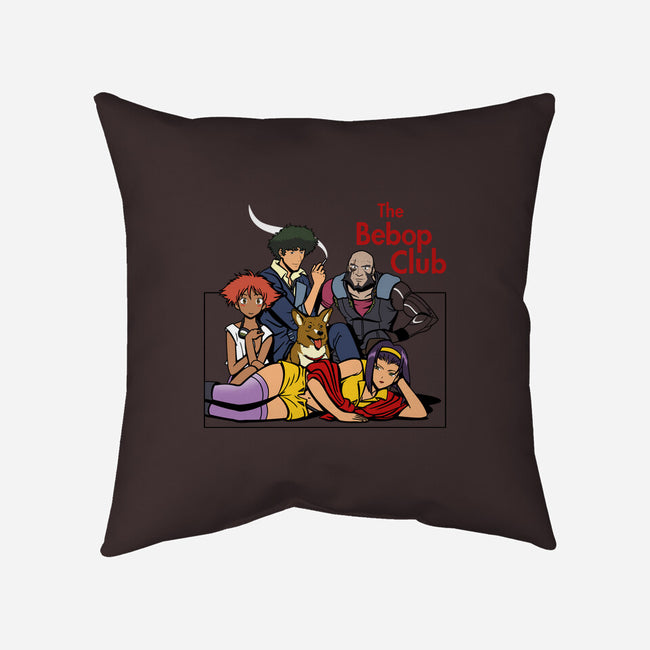 Bebop Club-none removable cover w insert throw pillow-Boggs Nicolas
