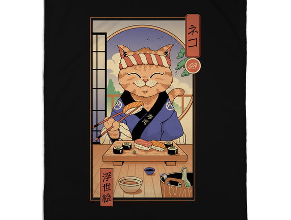 Sushi Cat In Edo