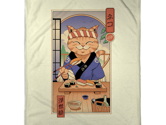 Sushi Cat In Edo