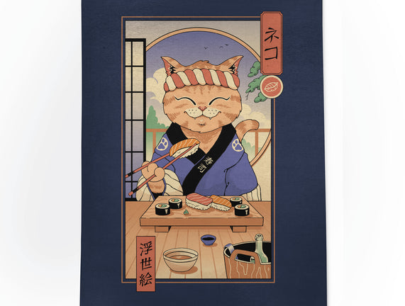 Sushi Cat In Edo