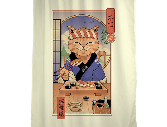 Sushi Cat In Edo