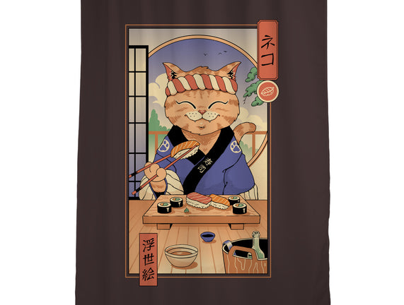 Sushi Cat In Edo