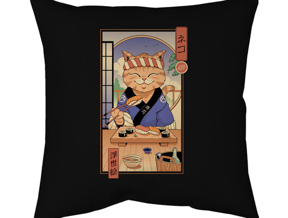 Sushi Cat In Edo