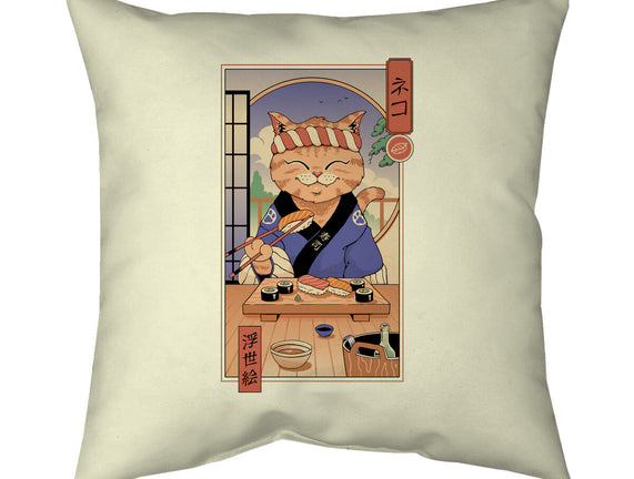 Sushi Cat In Edo