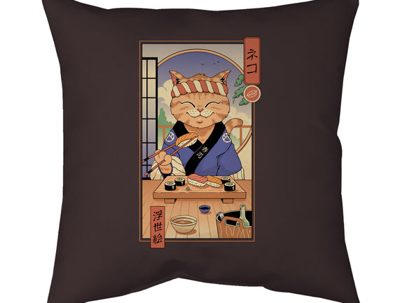 Sushi Cat In Edo