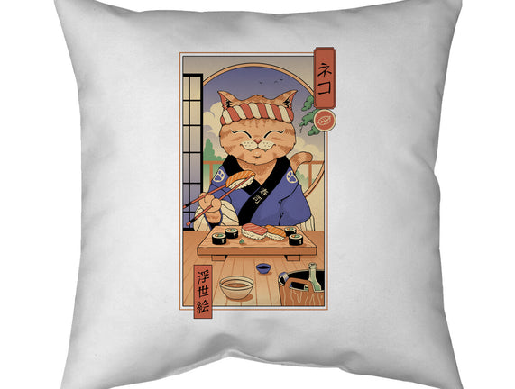 Sushi Cat In Edo