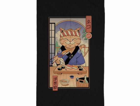 Sushi Cat In Edo