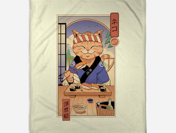 Sushi Cat In Edo