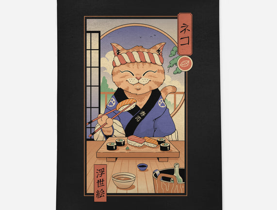 Sushi Cat In Edo