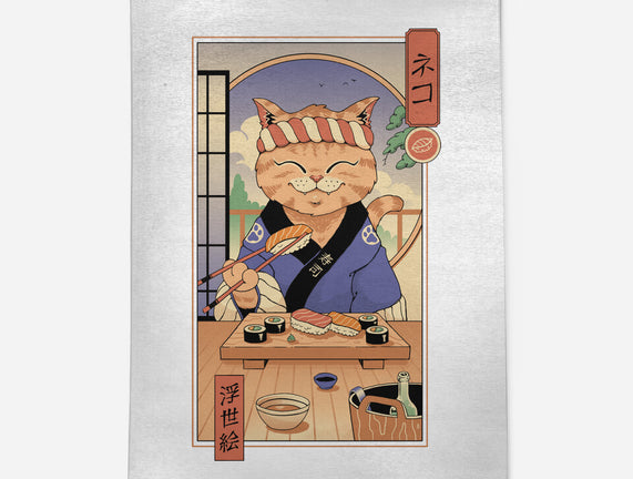 Sushi Cat In Edo