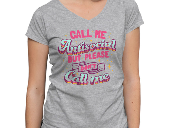 Call Me Antisocial