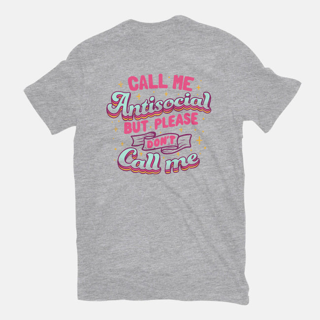 Call Me Antisocial-mens basic tee-tobefonseca