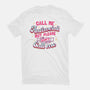 Call Me Antisocial-womens fitted tee-tobefonseca