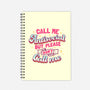 Call Me Antisocial-none dot grid notebook-tobefonseca