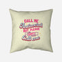 Call Me Antisocial-none removable cover w insert throw pillow-tobefonseca