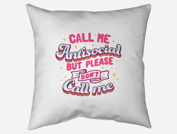 Call Me Antisocial