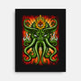 House Of Cthulhu-none stretched canvas-drbutler
