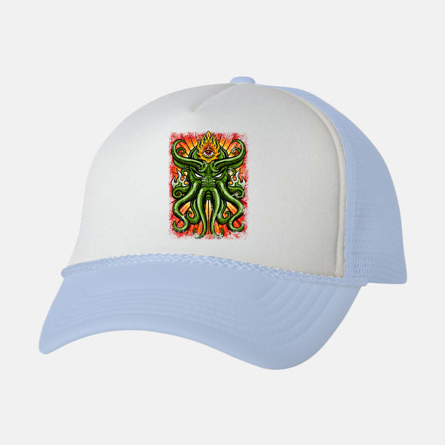 House Of Cthulhu-unisex trucker hat-drbutler