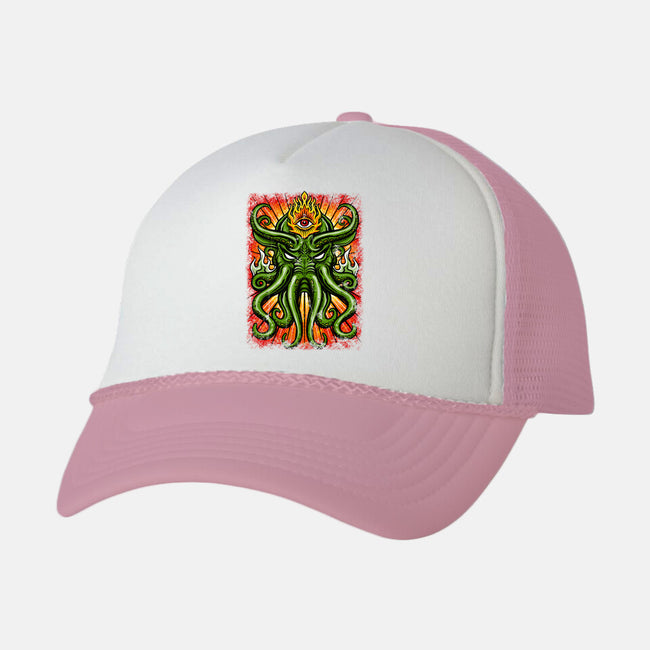 House Of Cthulhu-unisex trucker hat-drbutler