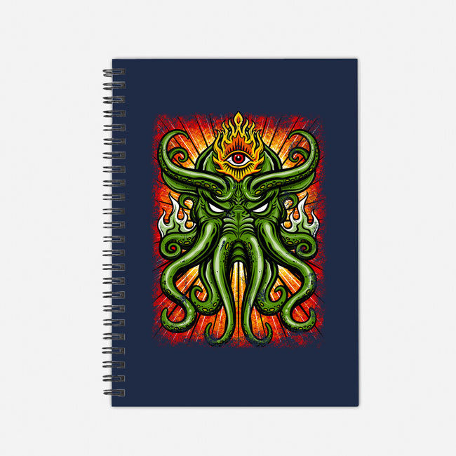 House Of Cthulhu-none dot grid notebook-drbutler