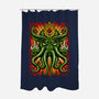 House Of Cthulhu-none polyester shower curtain-drbutler