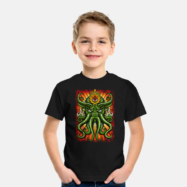 House Of Cthulhu-youth basic tee-drbutler